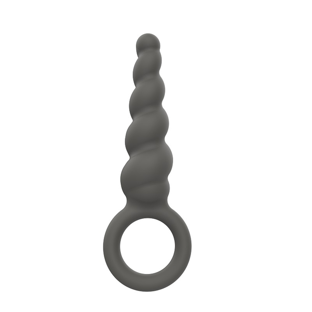 Anillo de tracción seguro con tapón anal con tornillo en espiral 