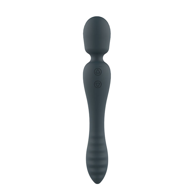 Vibrador AV de doble cabeza Herramientas sexuales Juguete sexual para adultos para mujeres Punto G Clítoris Potente estimulador de clítoris Recargable 20 Varita vibratoria Masajeador
