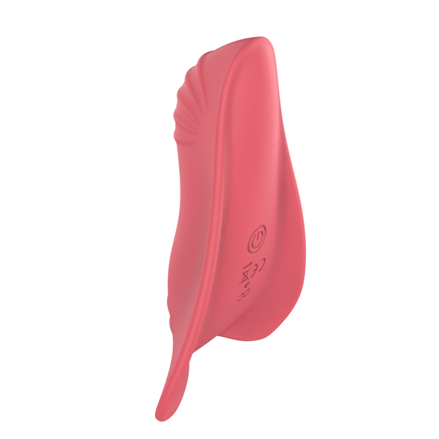 Vibrador de bragas portátil con fuerte clip magnético mariposa clítoris vibrato